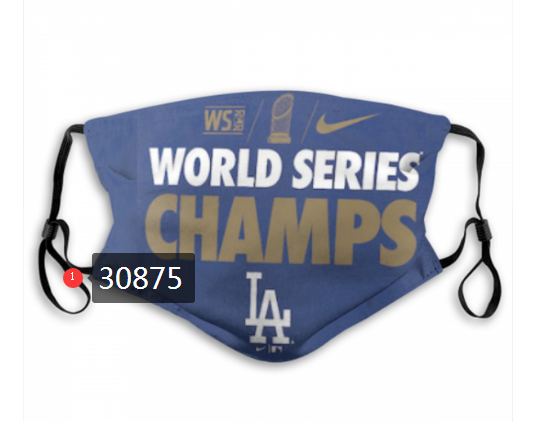 2020 Los Angeles Dodgers Dust mask with filter 120